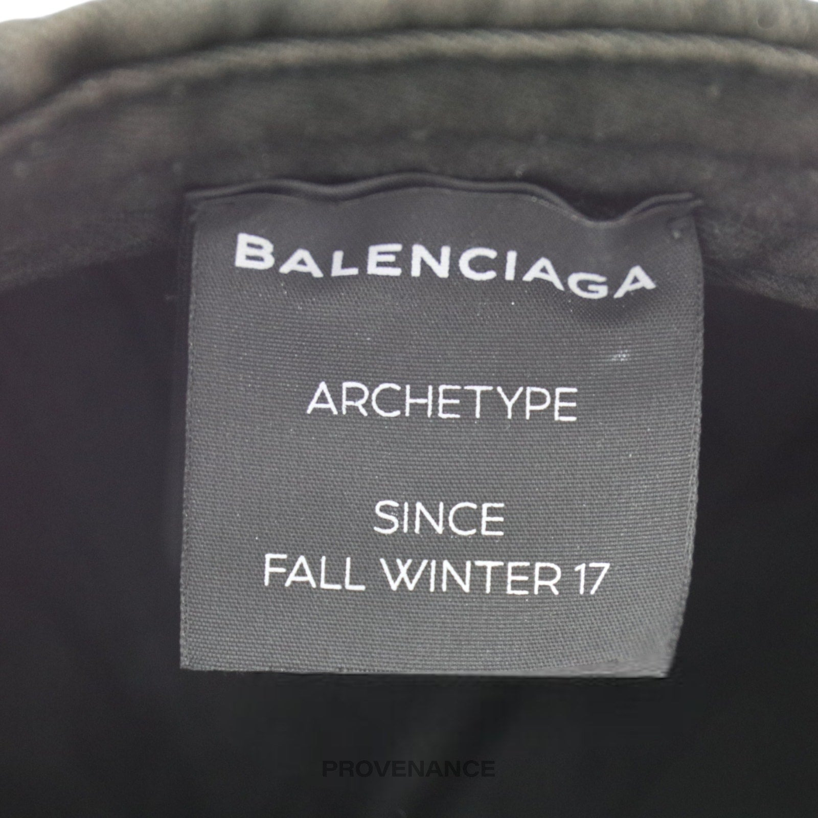 Balenciaga Embroidered Logo Cap - Washed Black - 9