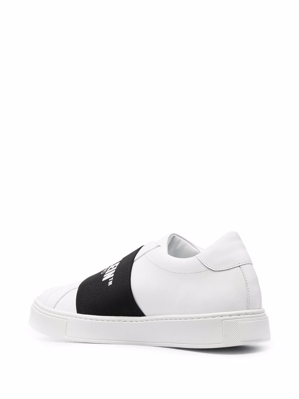 logo strap slip-on sneakers - 3