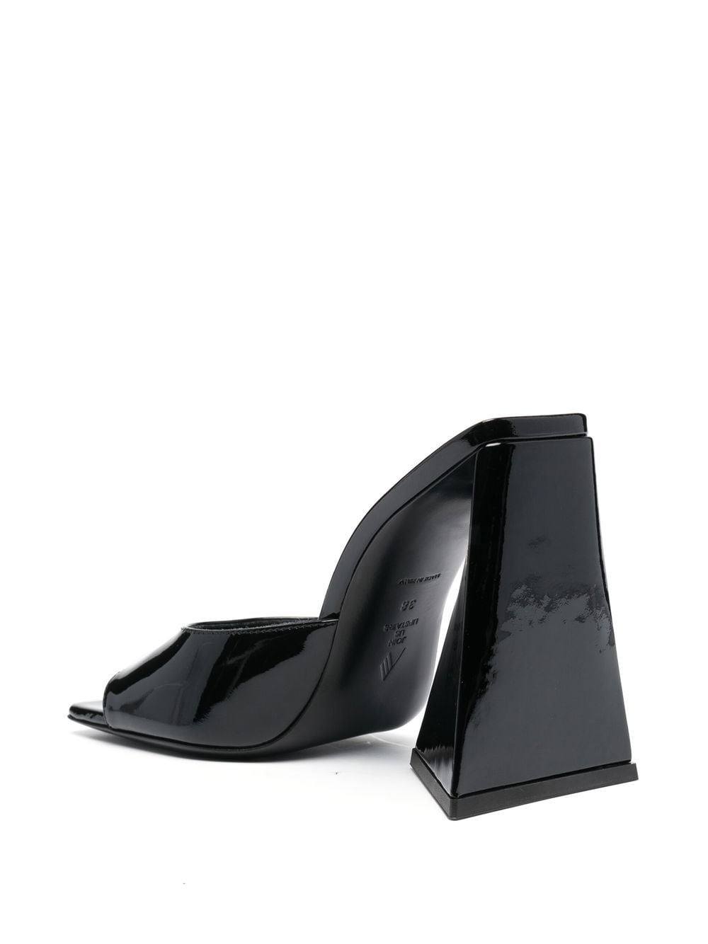 Devon square-toe mules - 3
