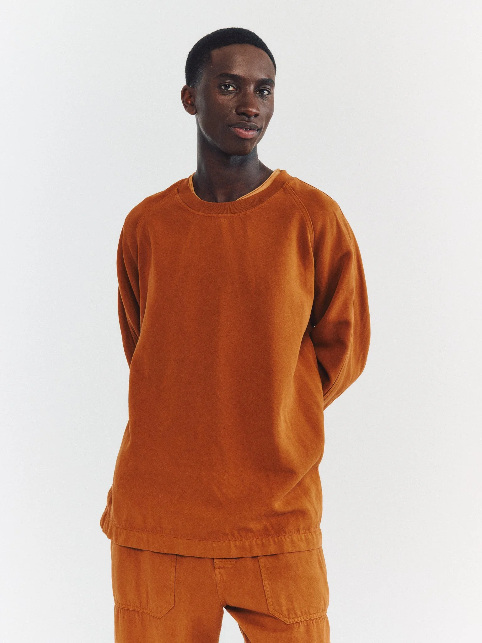 WORKWEAR SWEATSHIRT- CLEANY - COPPER - 1