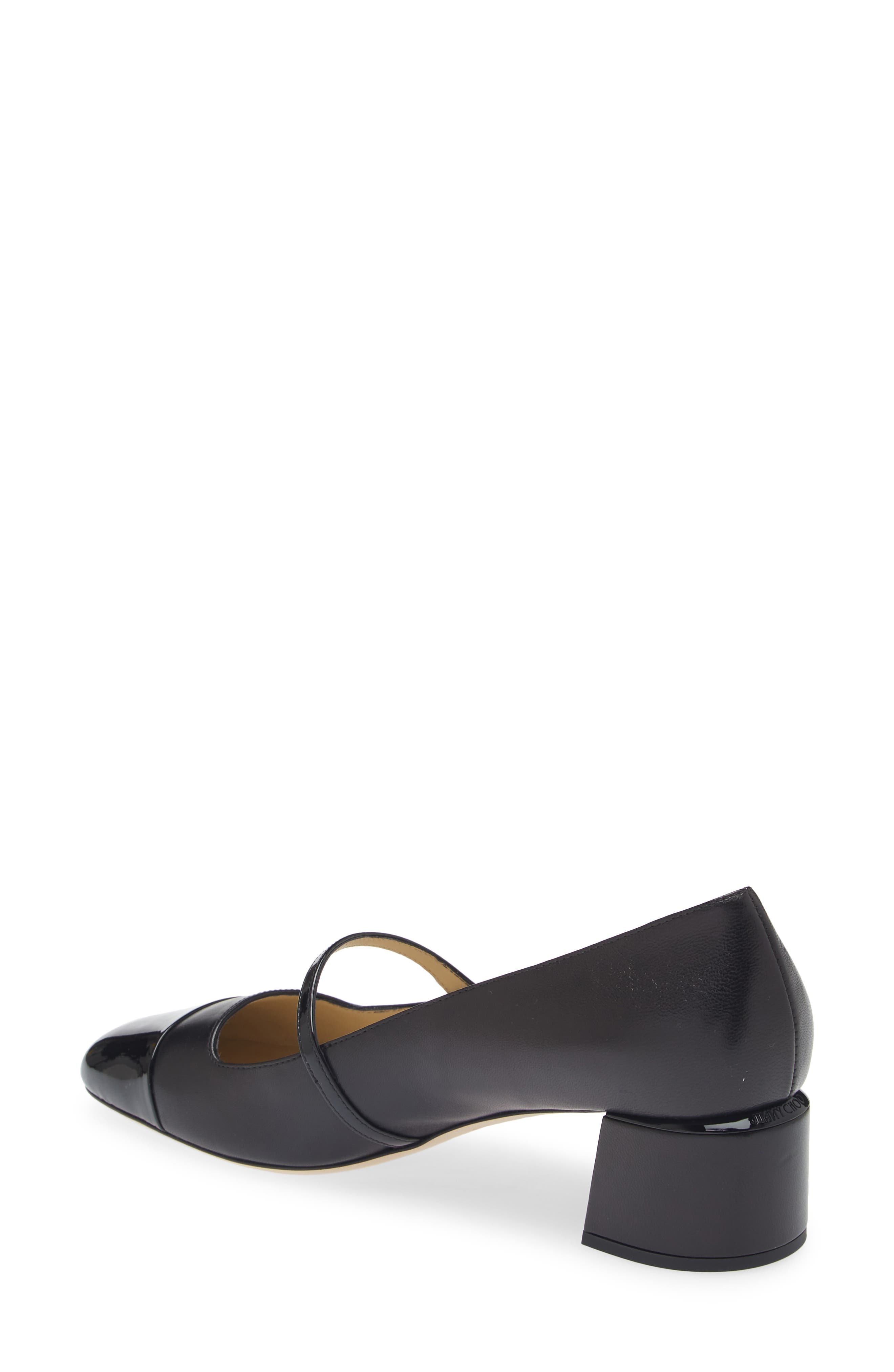 Jimmy Choo Elisa Mary Jane Pump in Black/Black at Nordstrom - 2