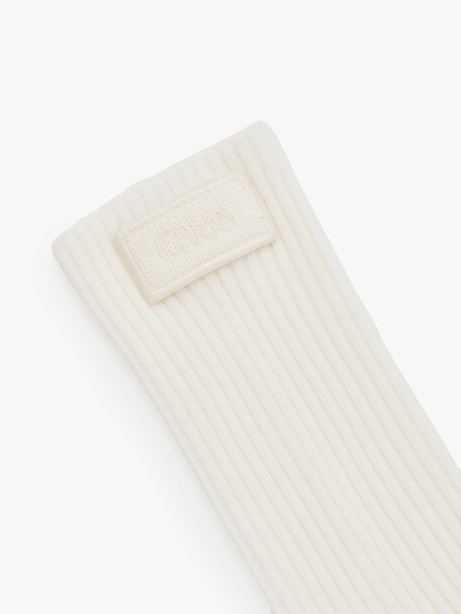 THE CHLOÉ SIGNATURE SOCKS IN WOOL KNIT - 3