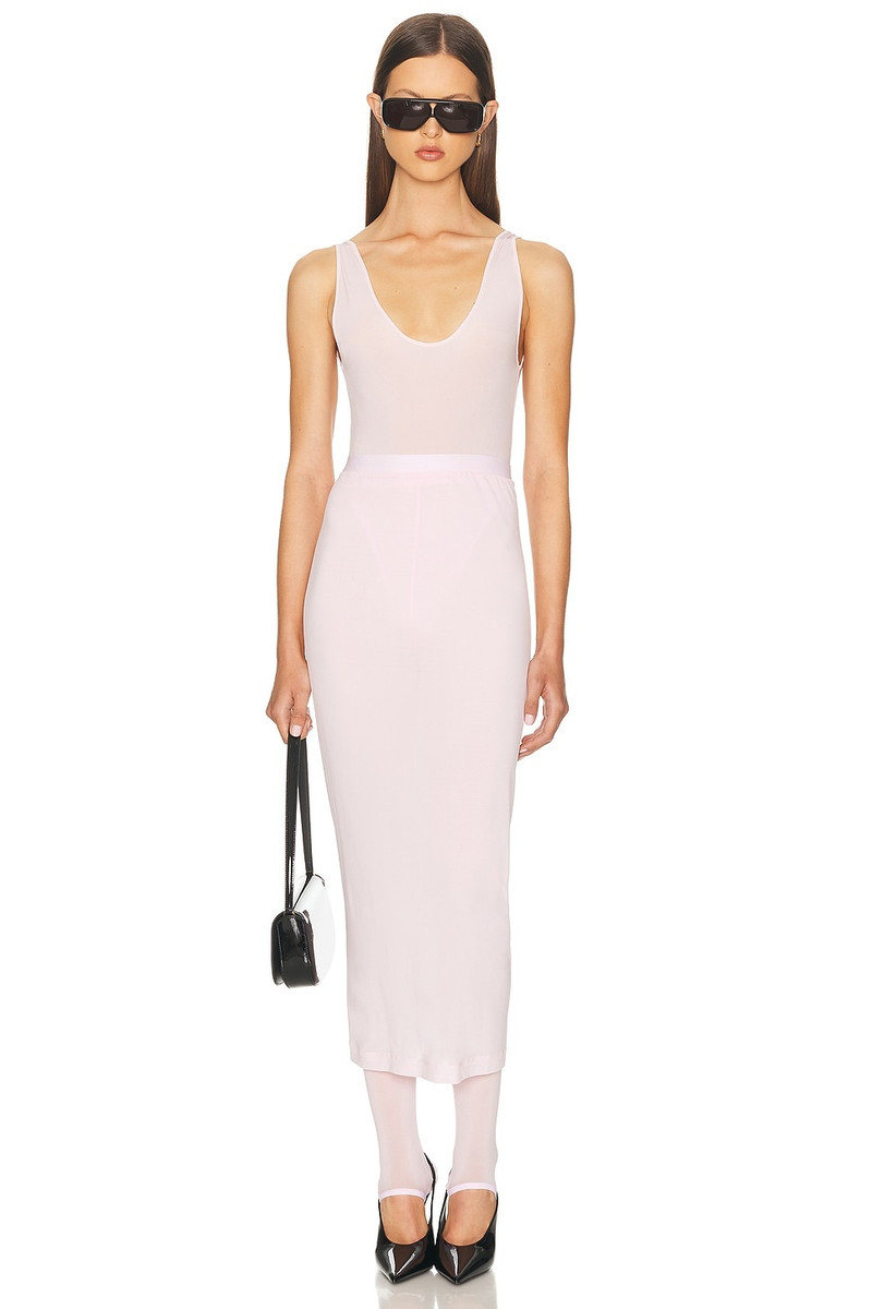 WARDROBE.NYC Sheer Tank Bodysuit outlook