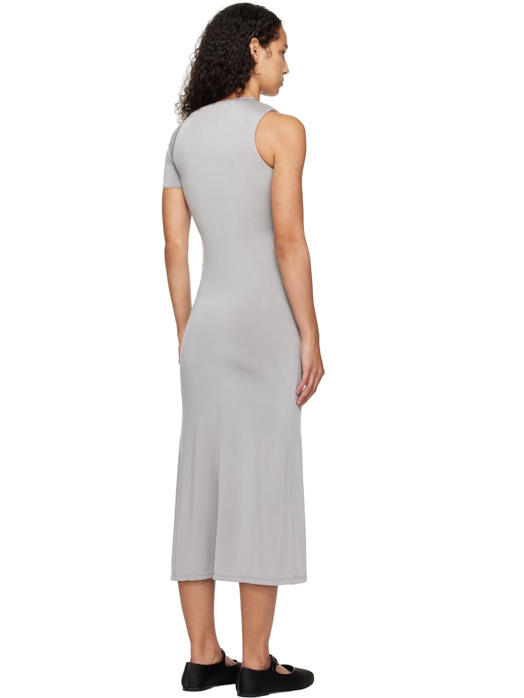 Gray Fille Midi Dress - 3
