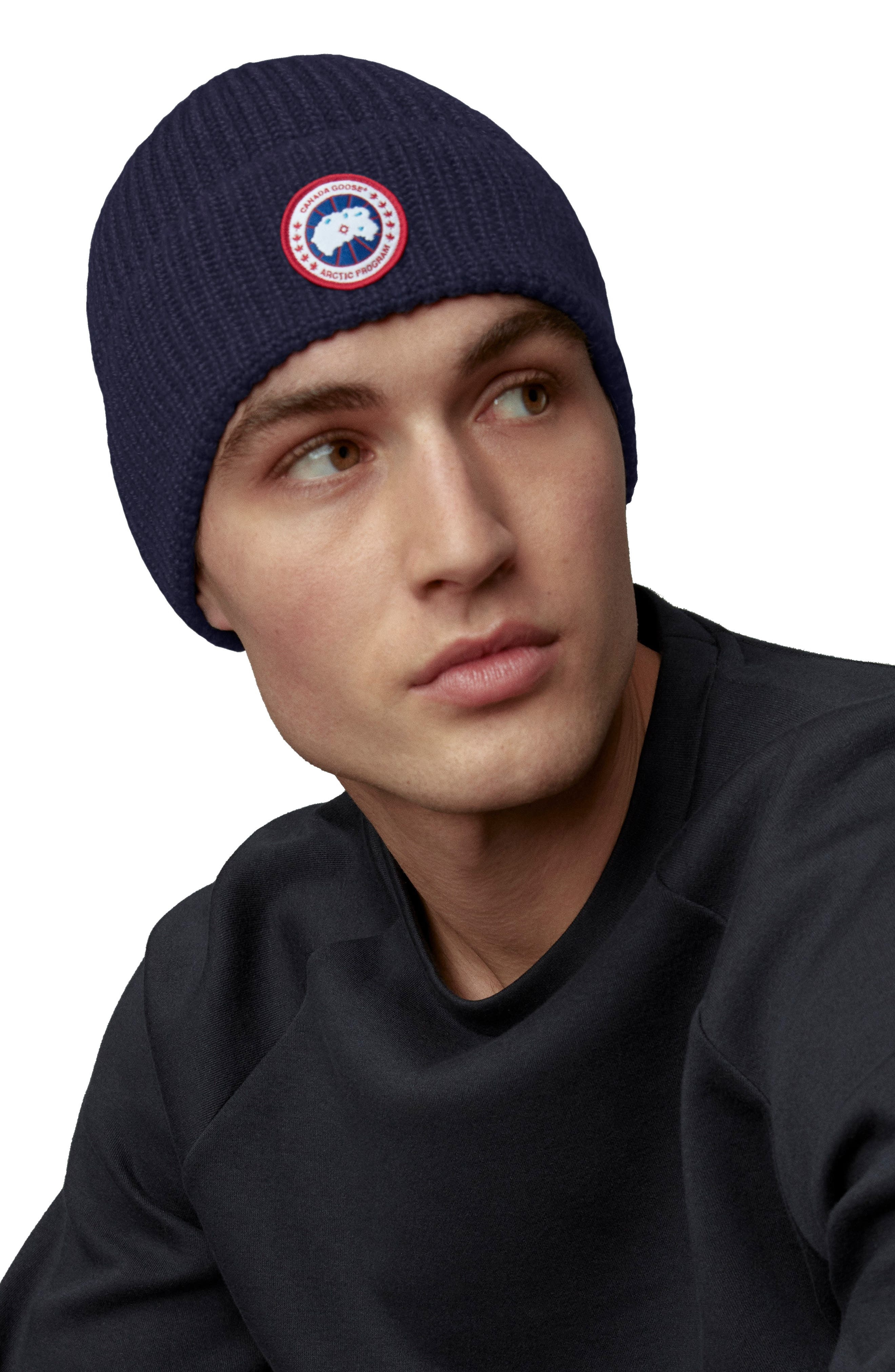 Arctic Disc Ribbed Toque Beanie - 2