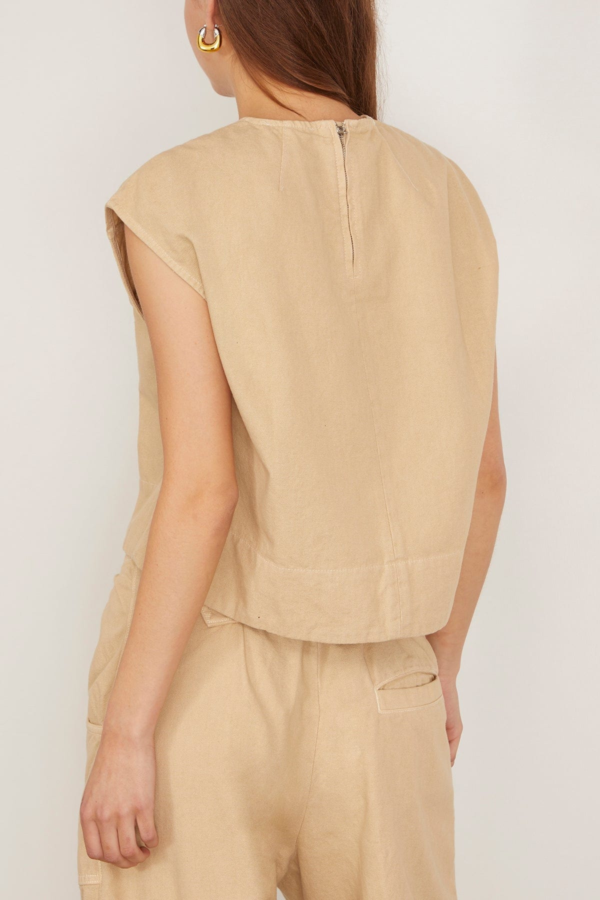Orla Top in Cement - 5