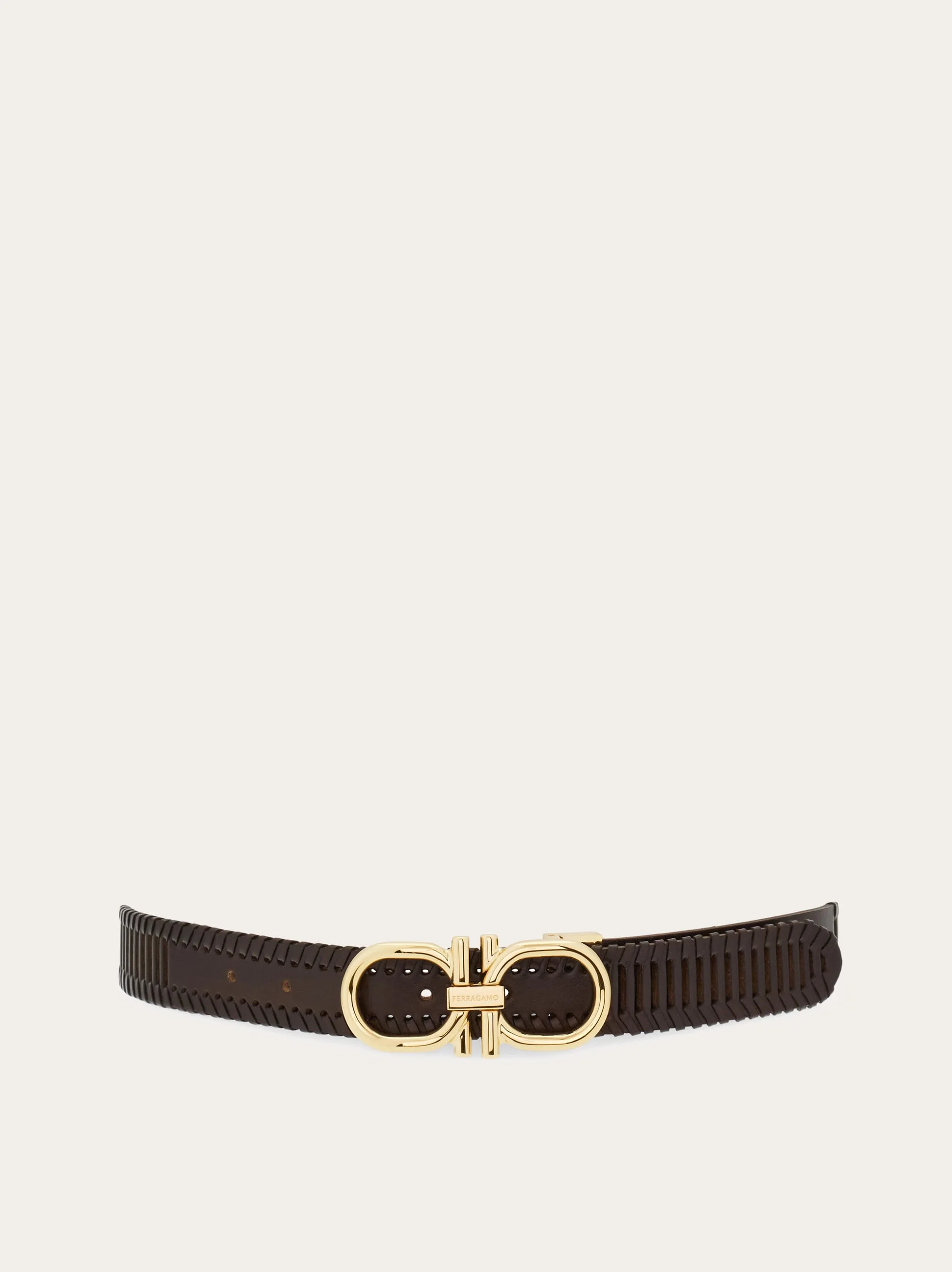Adjustable Gancini belt - 1