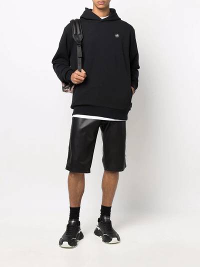 PHILIPP PLEIN cotton-blend hooded sweatshirt outlook