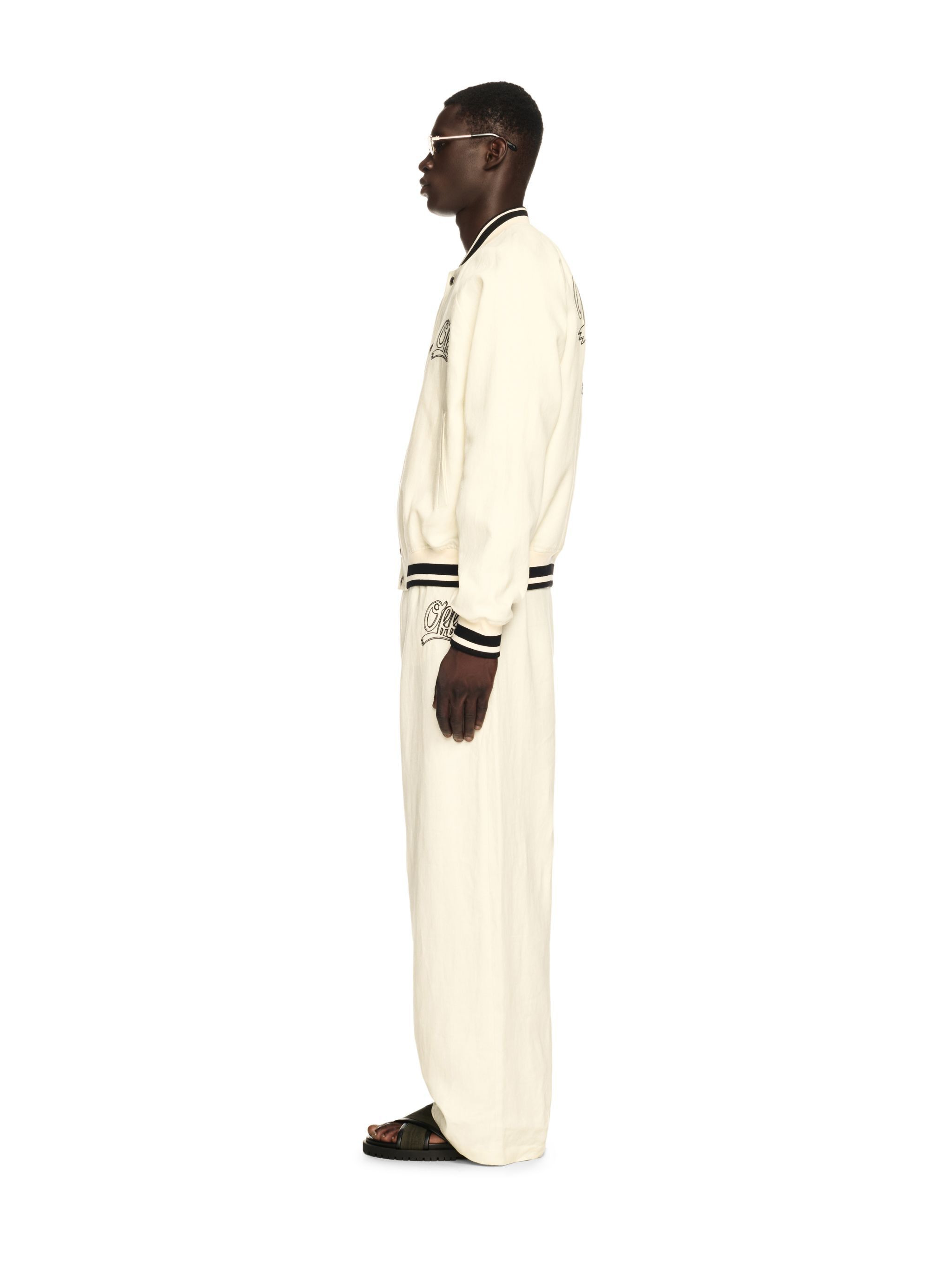 Ivory Linen Souvenir Jacket - 3