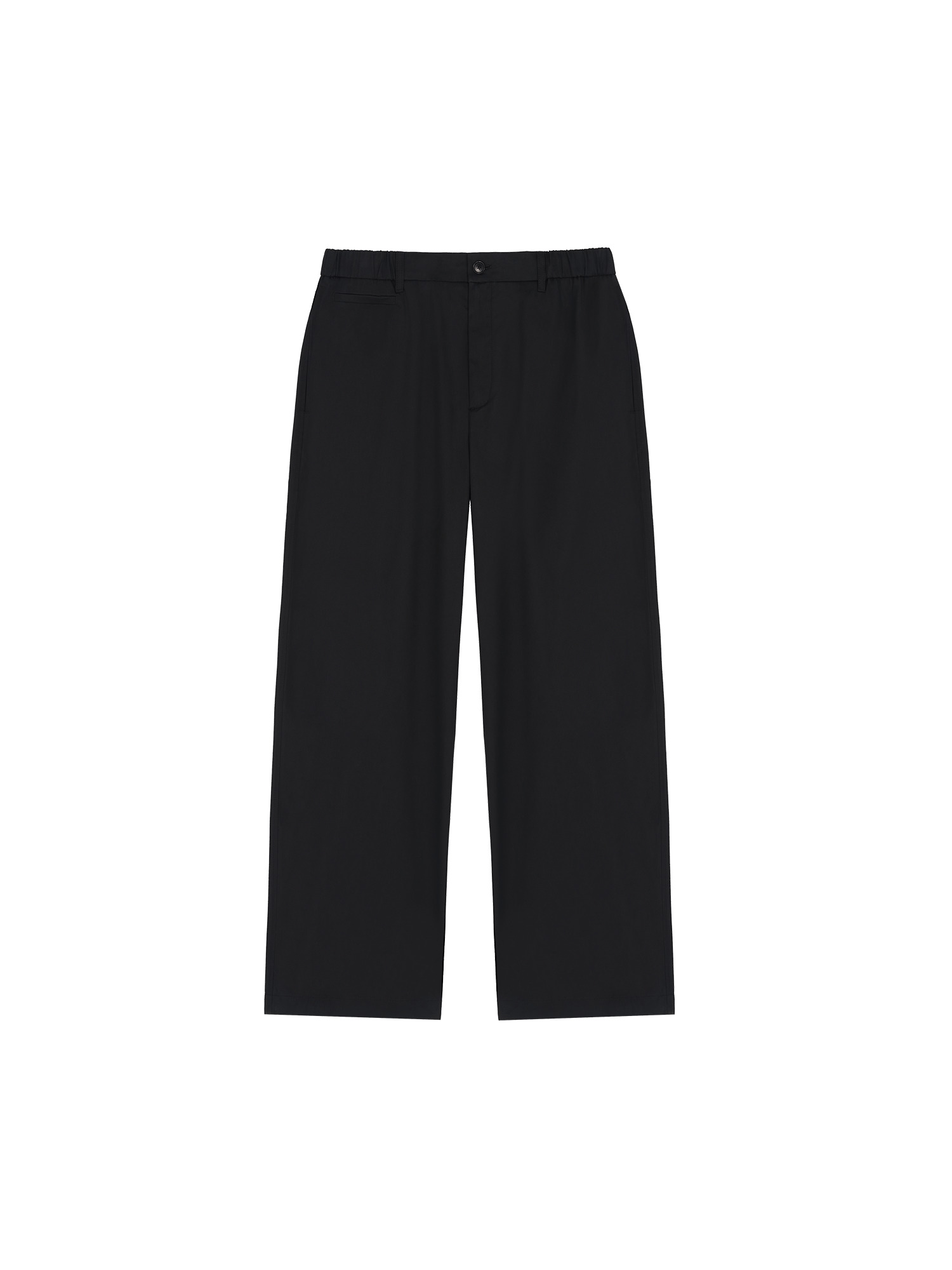 Men's DNA Straight Leg Trousers - Black - 2