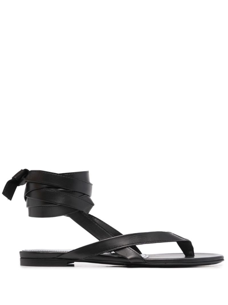 ankle-strap flat sandals - 1