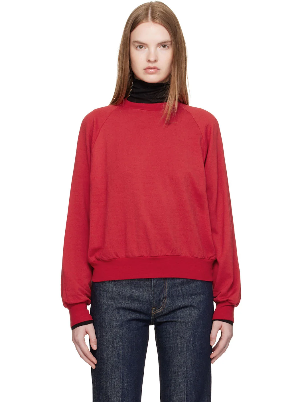 Red Light Wool Pullover Sweatshirt - 1