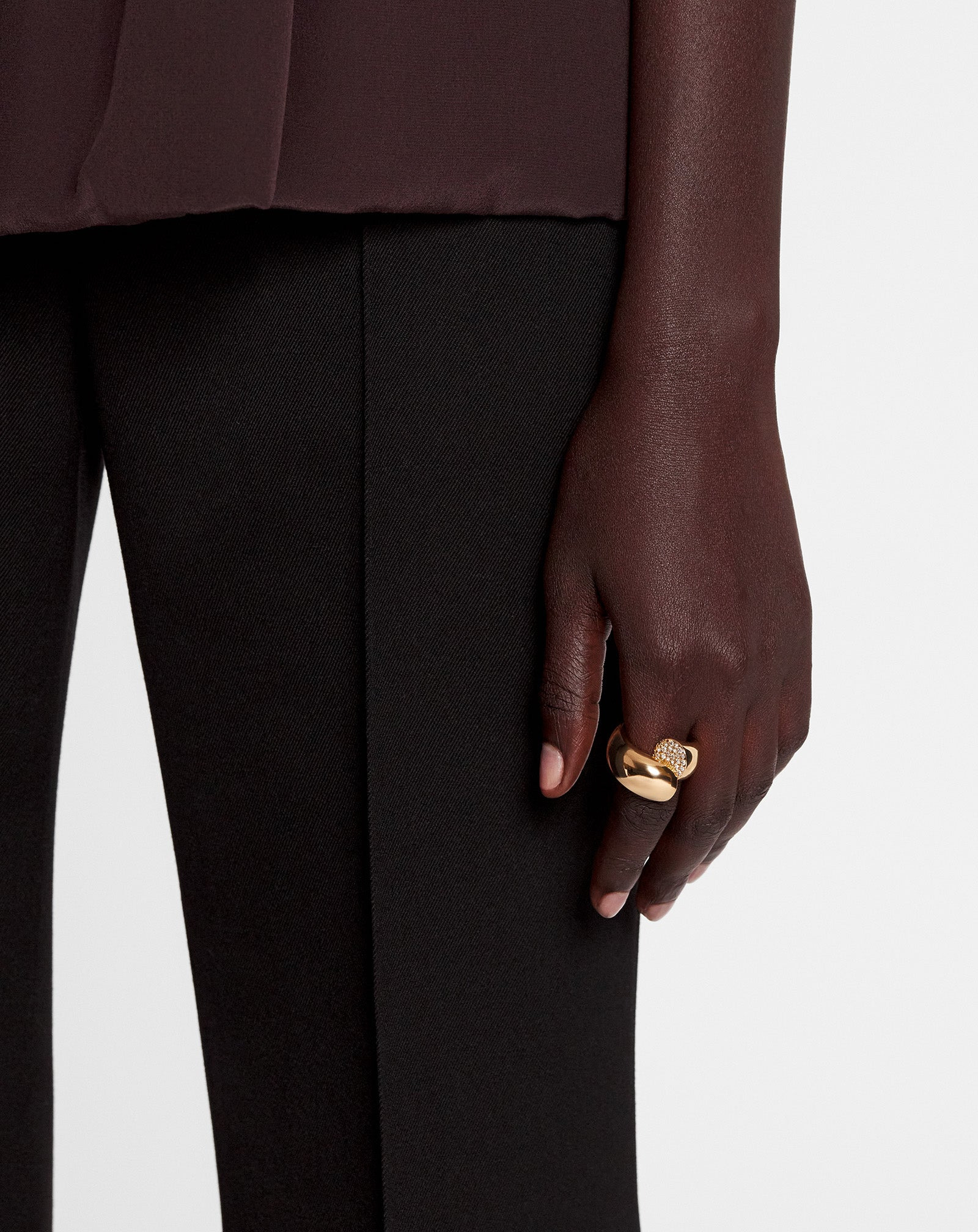 SEQUENCE BY LANVIN RHINESTONE RING - 2