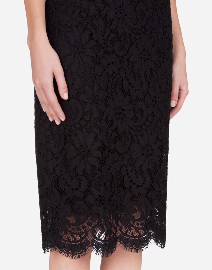 Lace midi skirt - 4