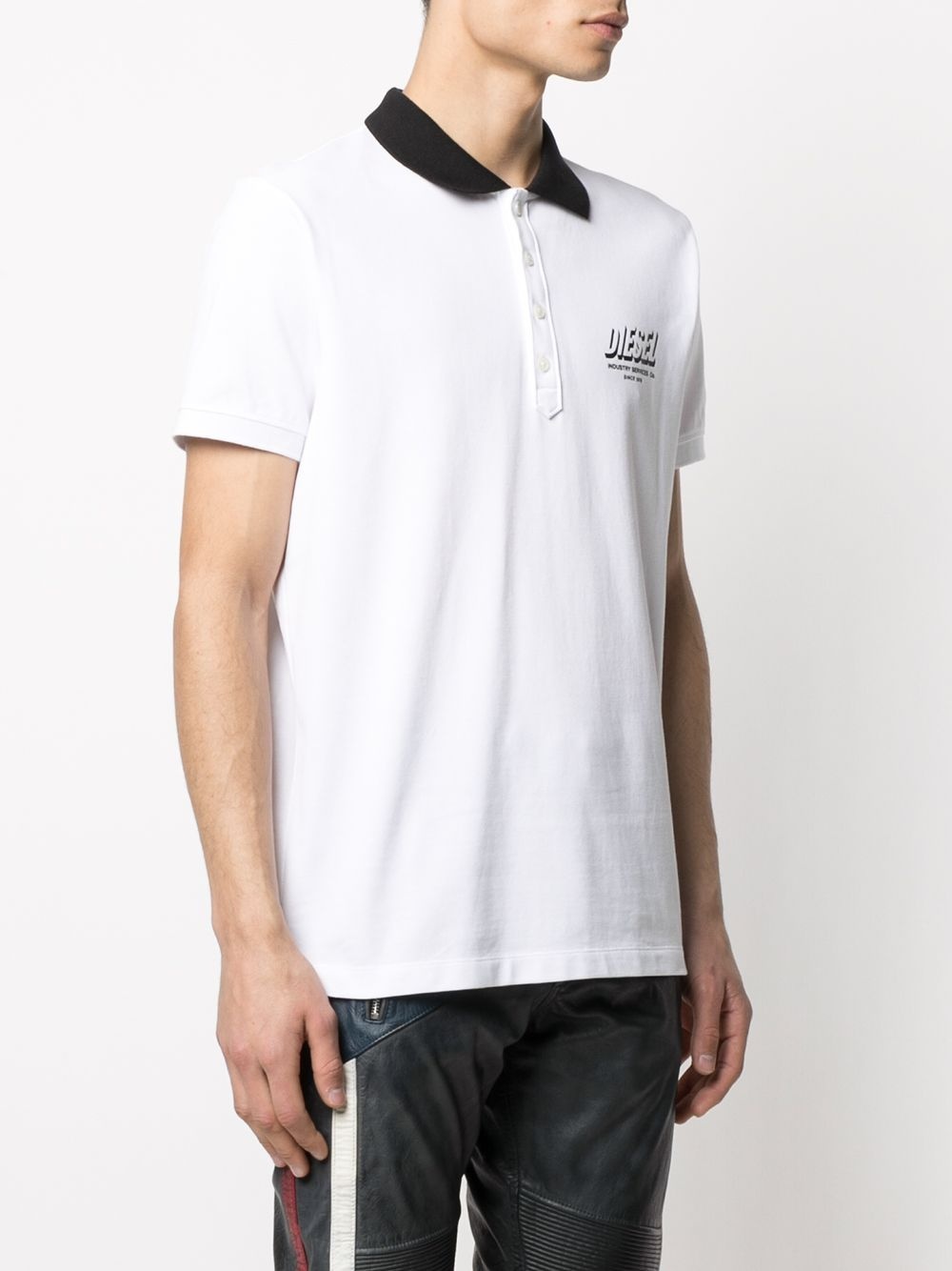 industry print polo shirt - 4