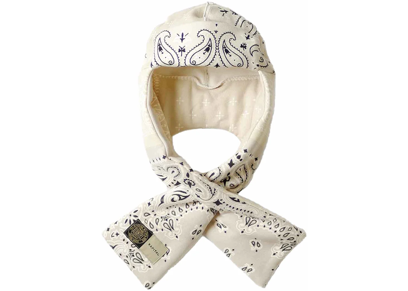 Kapital SWT Knit Bandana Kesa Cap Natural - 1