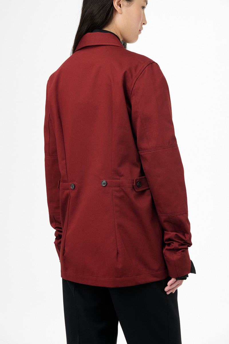 Split Jacket Profound Red Megatwist Twill 5