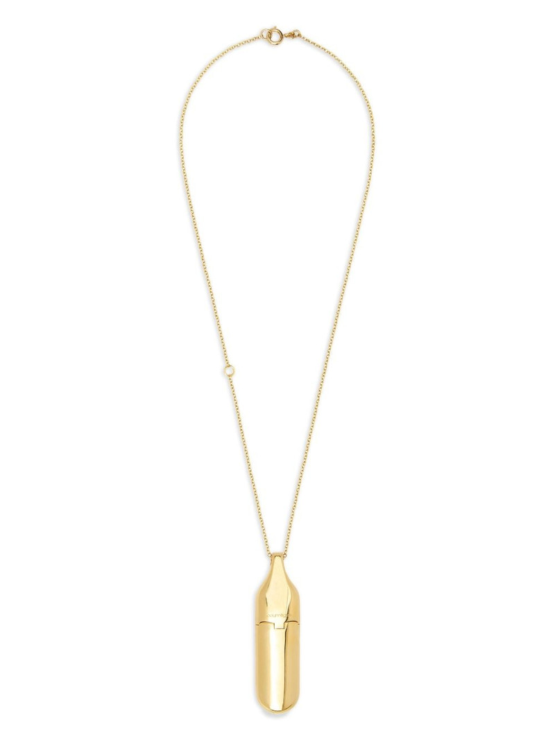 courrèges flask statement neckless outlook