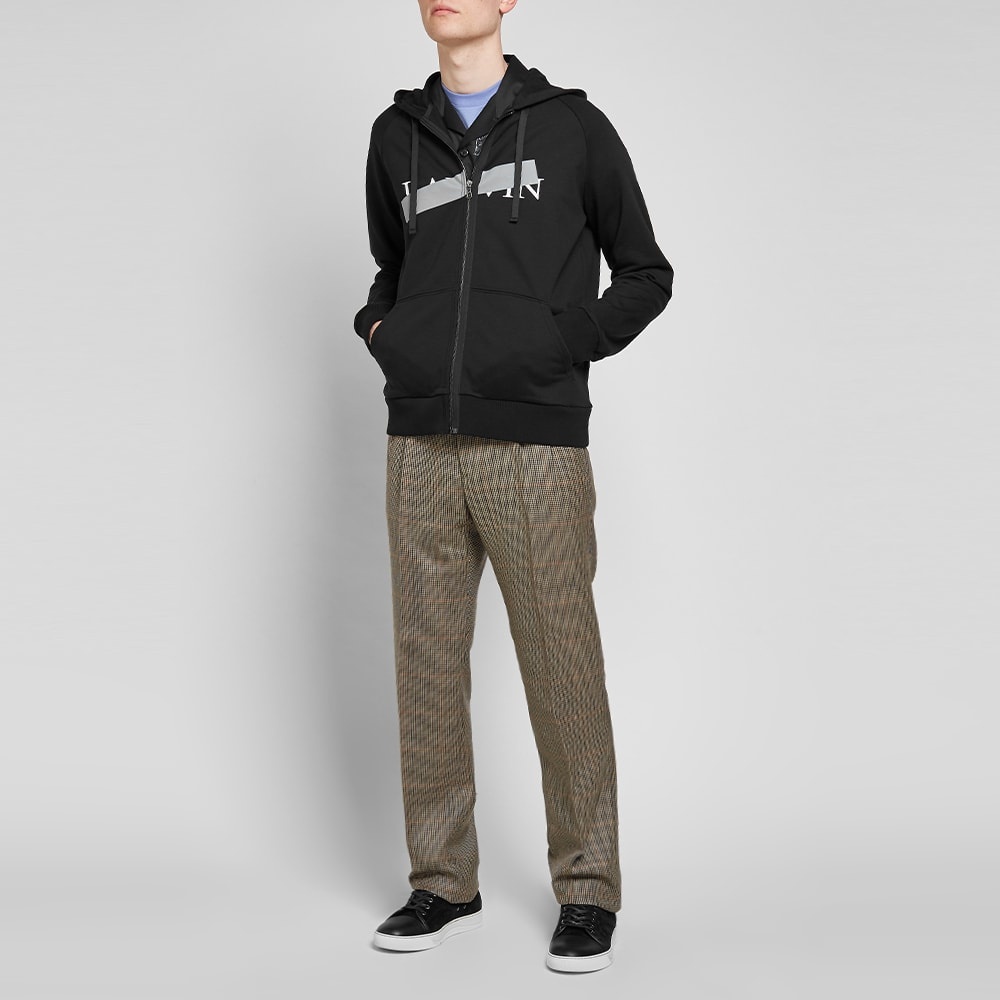 Lanvin Bar Logo Zip Hoody - 6