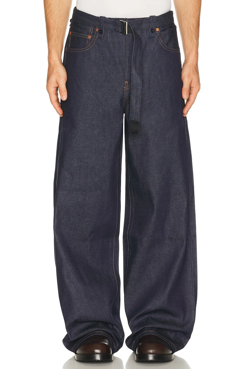 x Levis Denim Collab Wide Jeans - 1