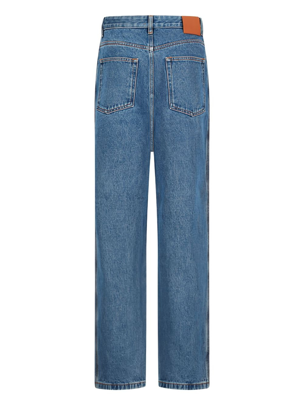 Anagram-embroidered jeans - 2