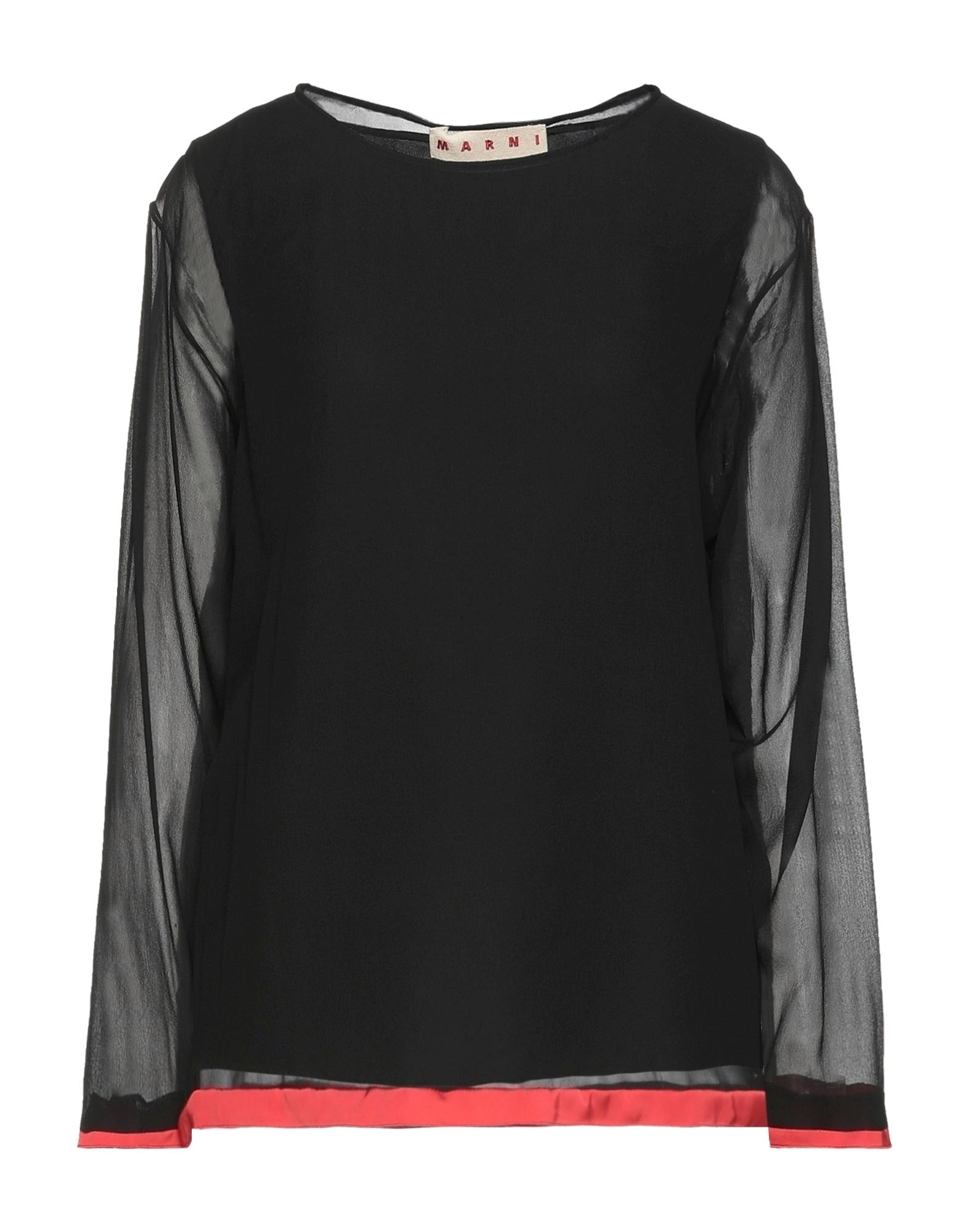 Black Women's Silk Top - 1