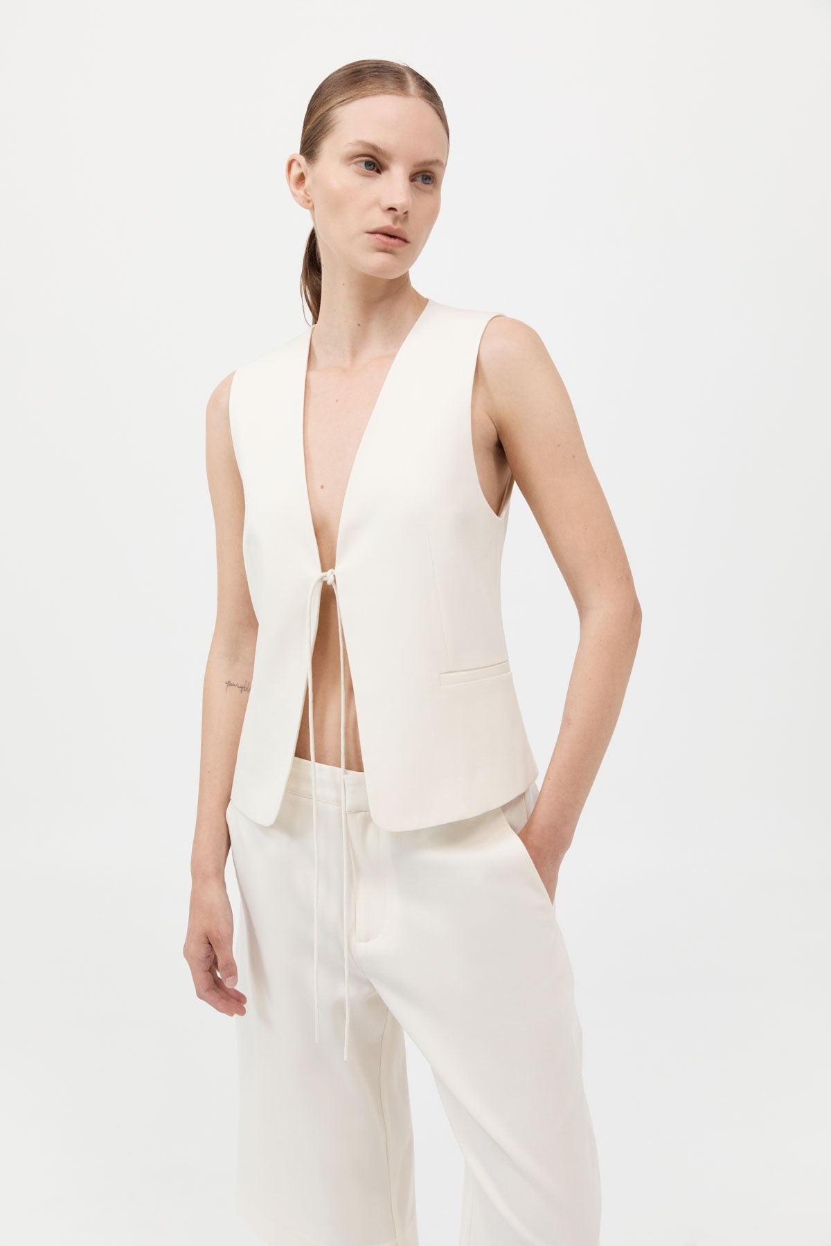 Rouleau Vest - Milk - 2