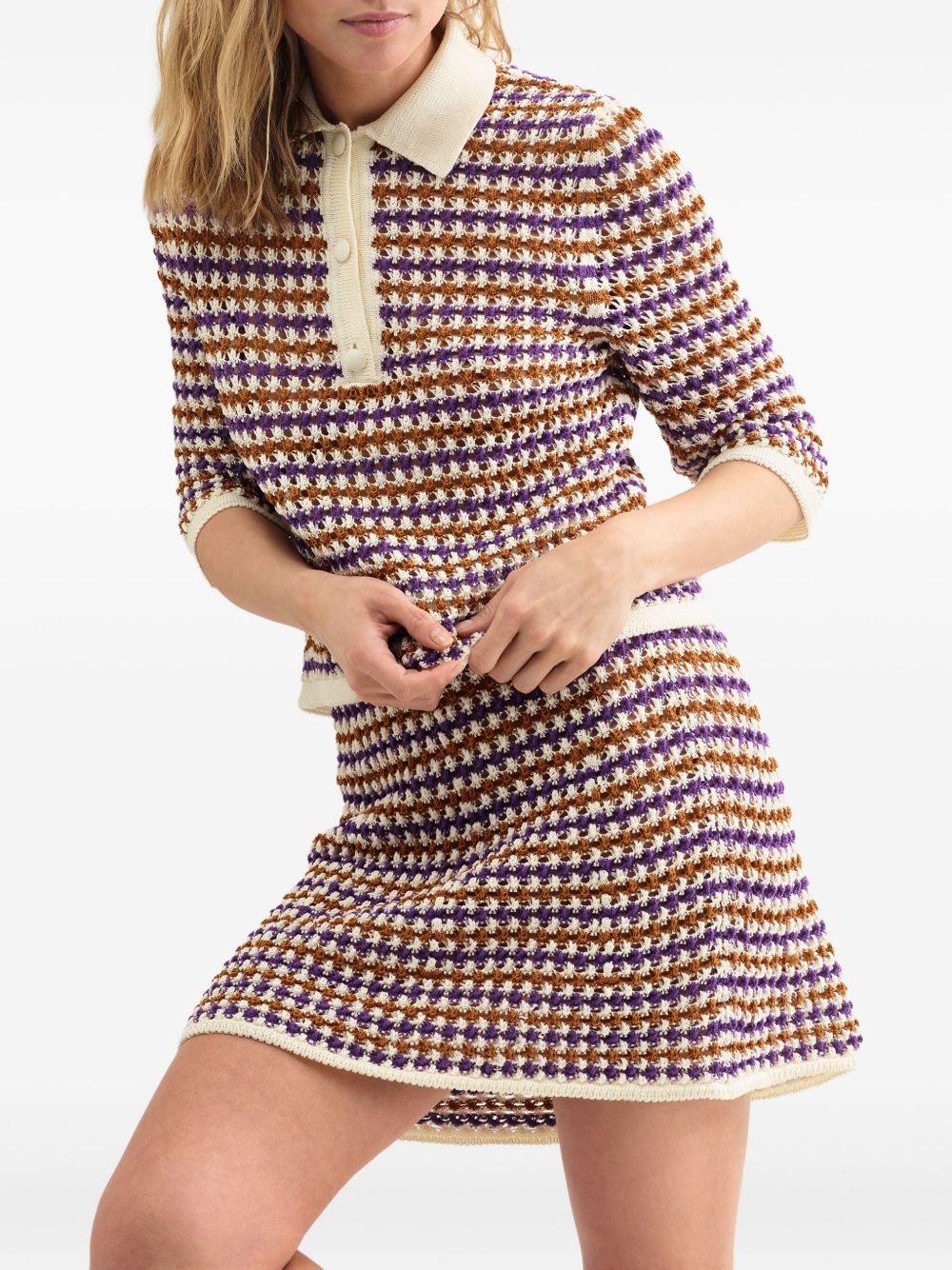Comeback crochet-knit sweater - 4