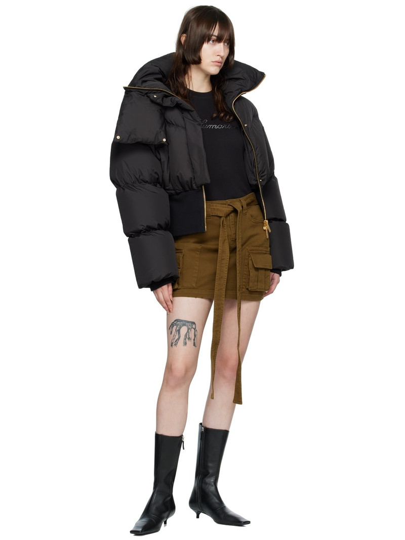 Blumarine Khaki Cargo Miniskirt outlook