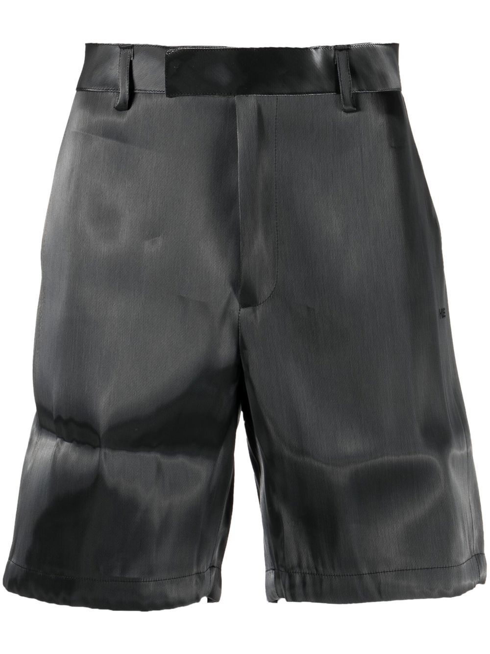 Liquid Metal bermuda shorts - 1