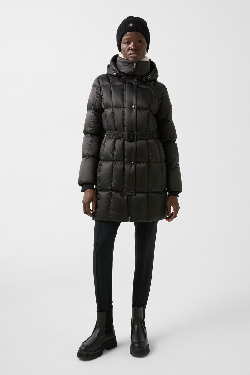 Nicci Down coat in Black 4