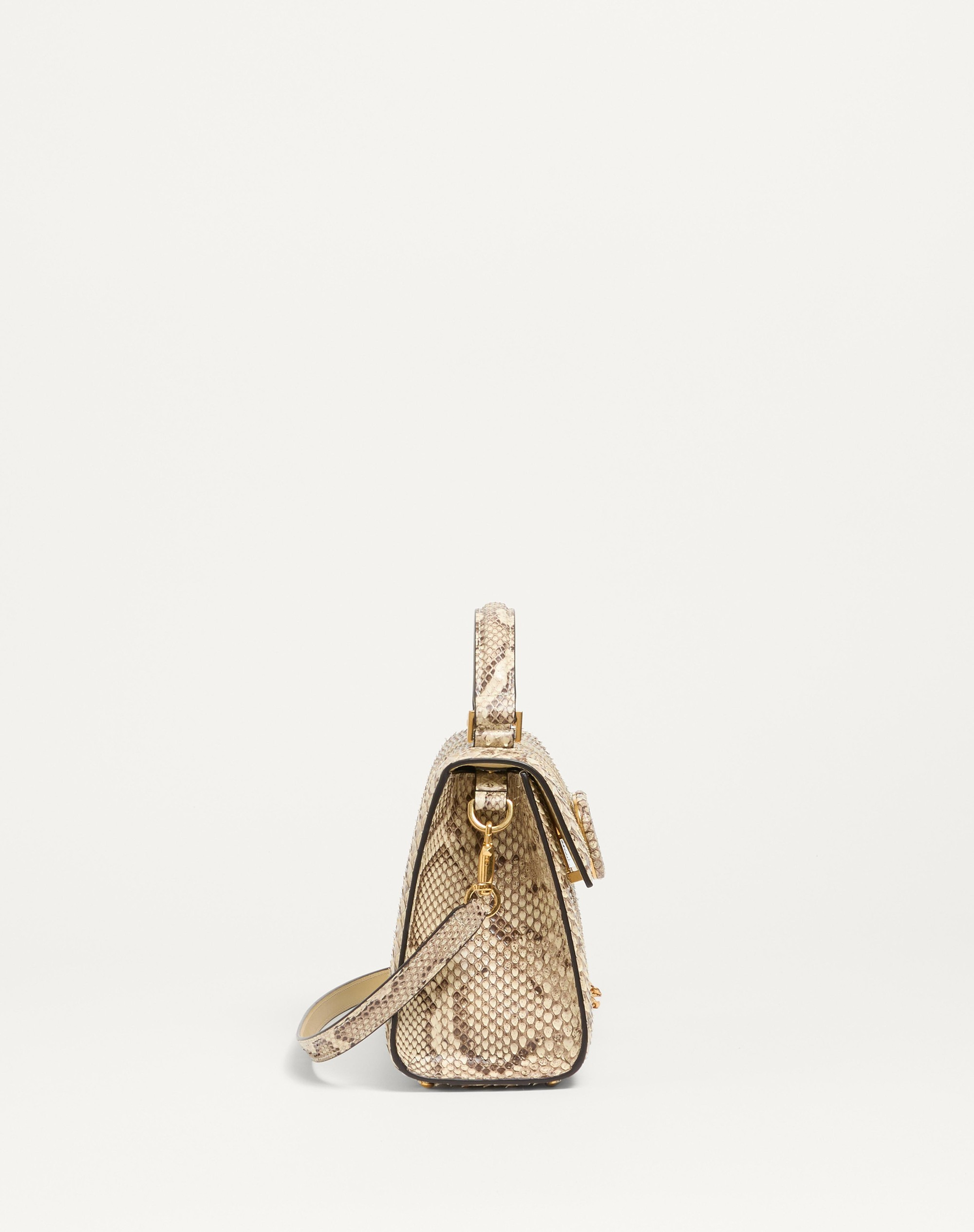 VALENTINO GARAVANI VSLING SMALL PYTHON HANDBAG - 4