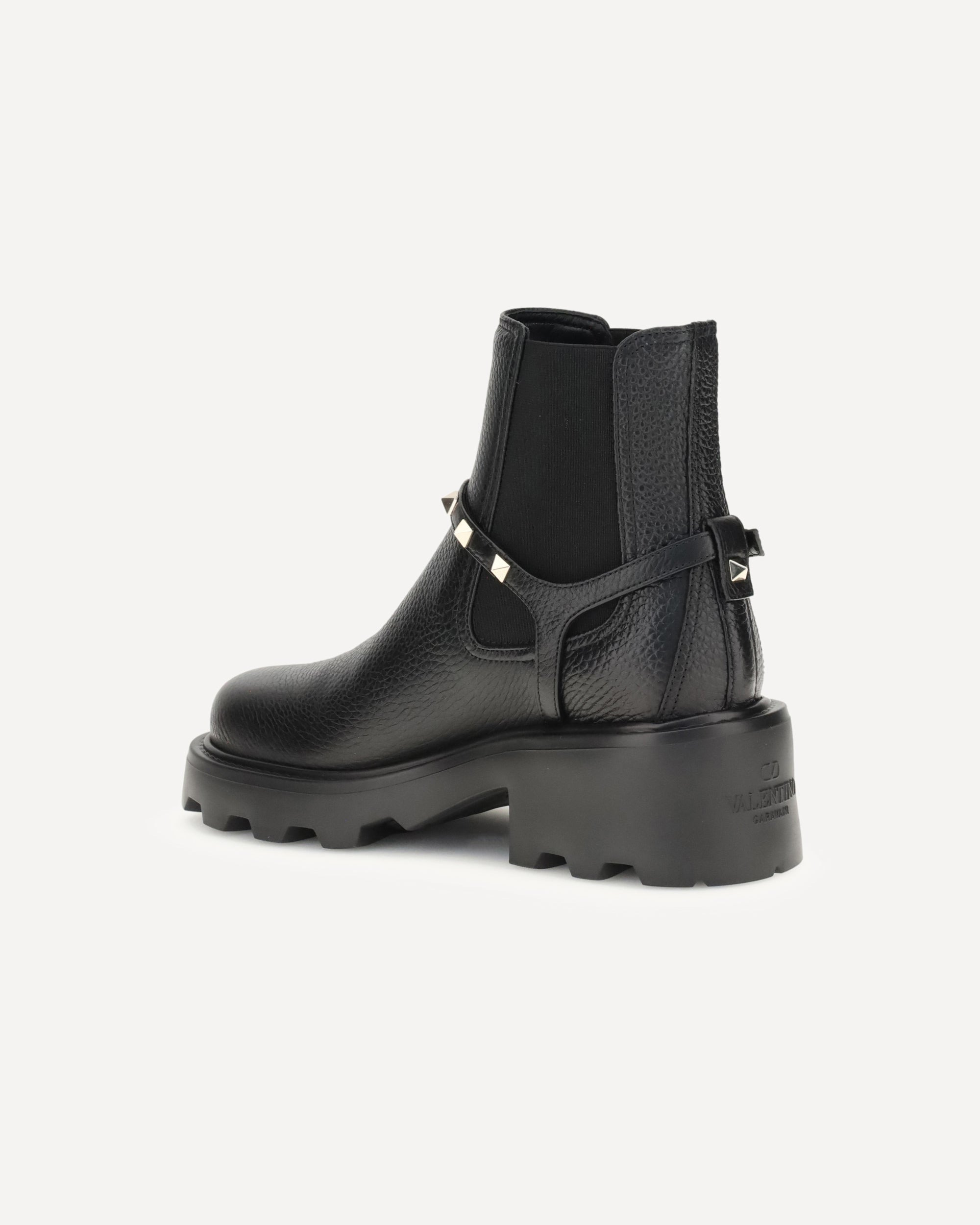 Leather Ankle Boots - 3