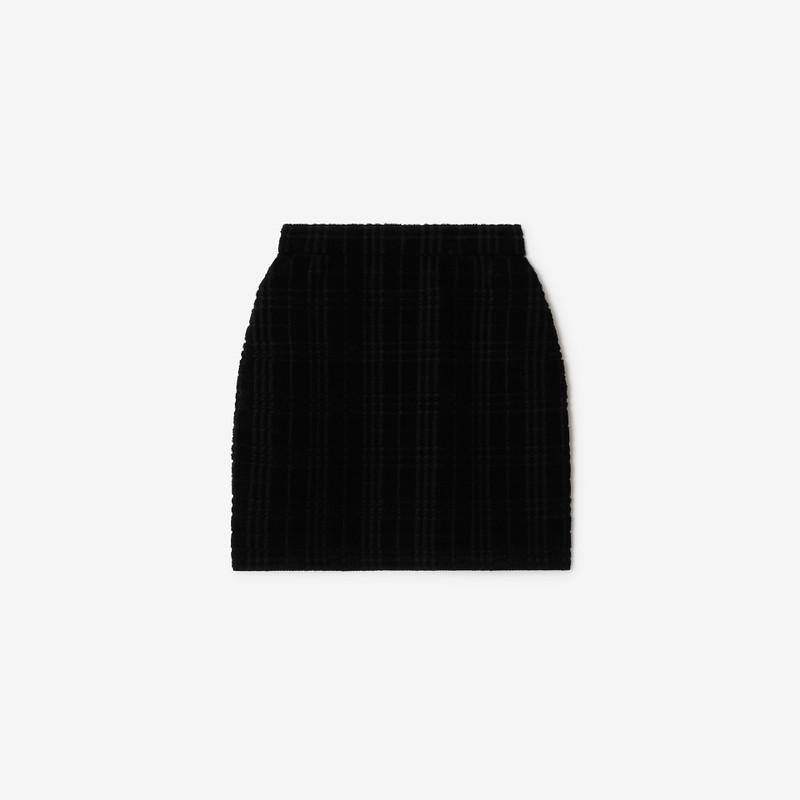 Wool Blend Mini Skirt 1