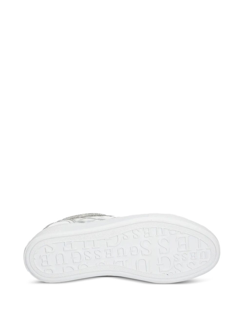 Gratea quilted metallic-effect sneakers 5