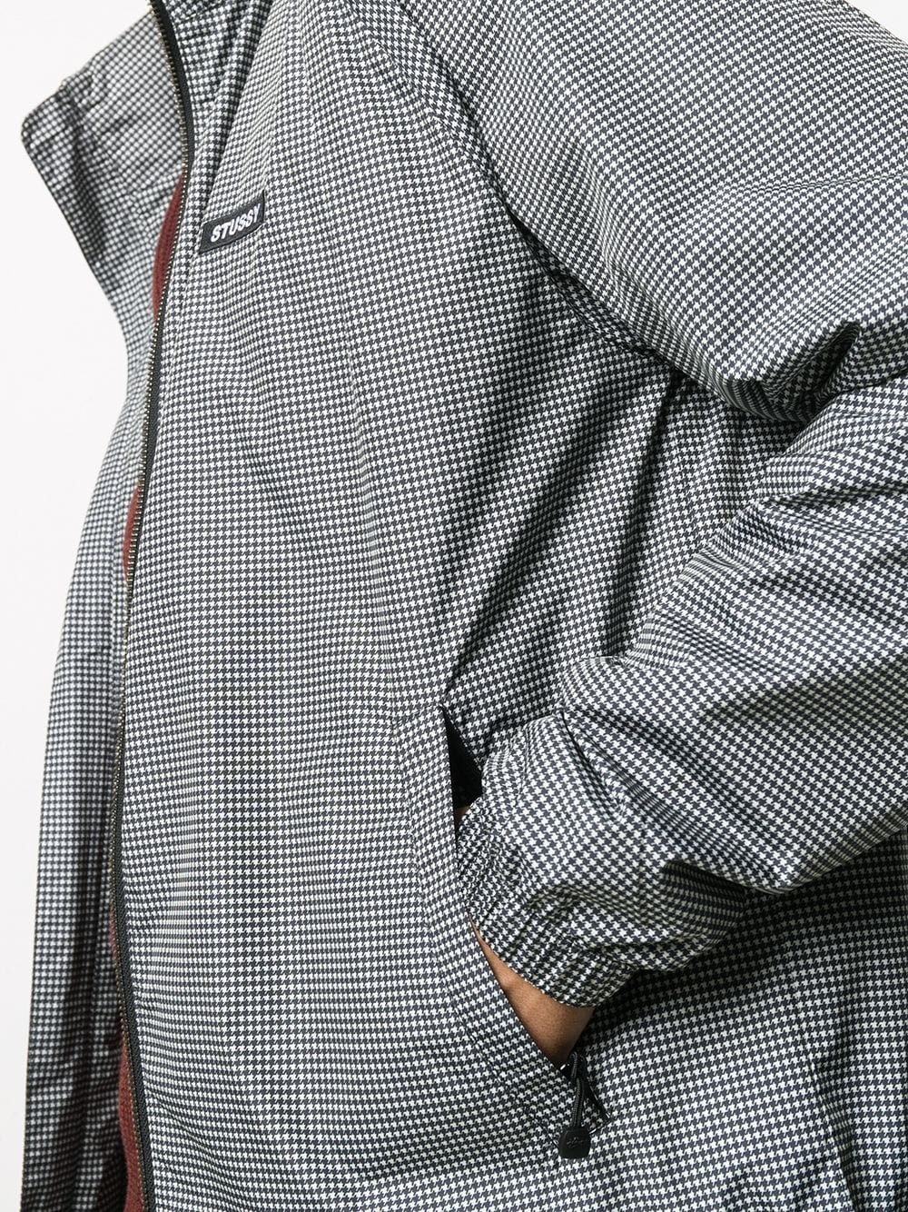 zipped rain jacket - 5