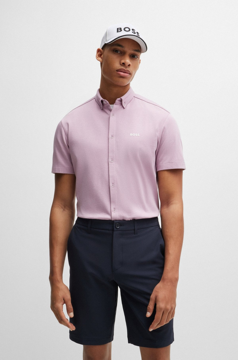 KNITTED-PIQUÉ SIX-PANEL CAP WITH EMBROIDERED LOGO 5