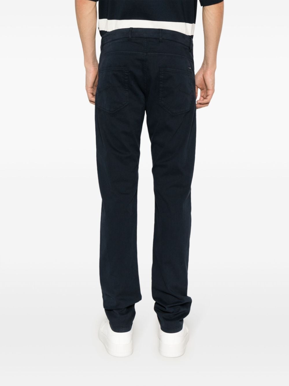 logo-charm twill chinos - 4
