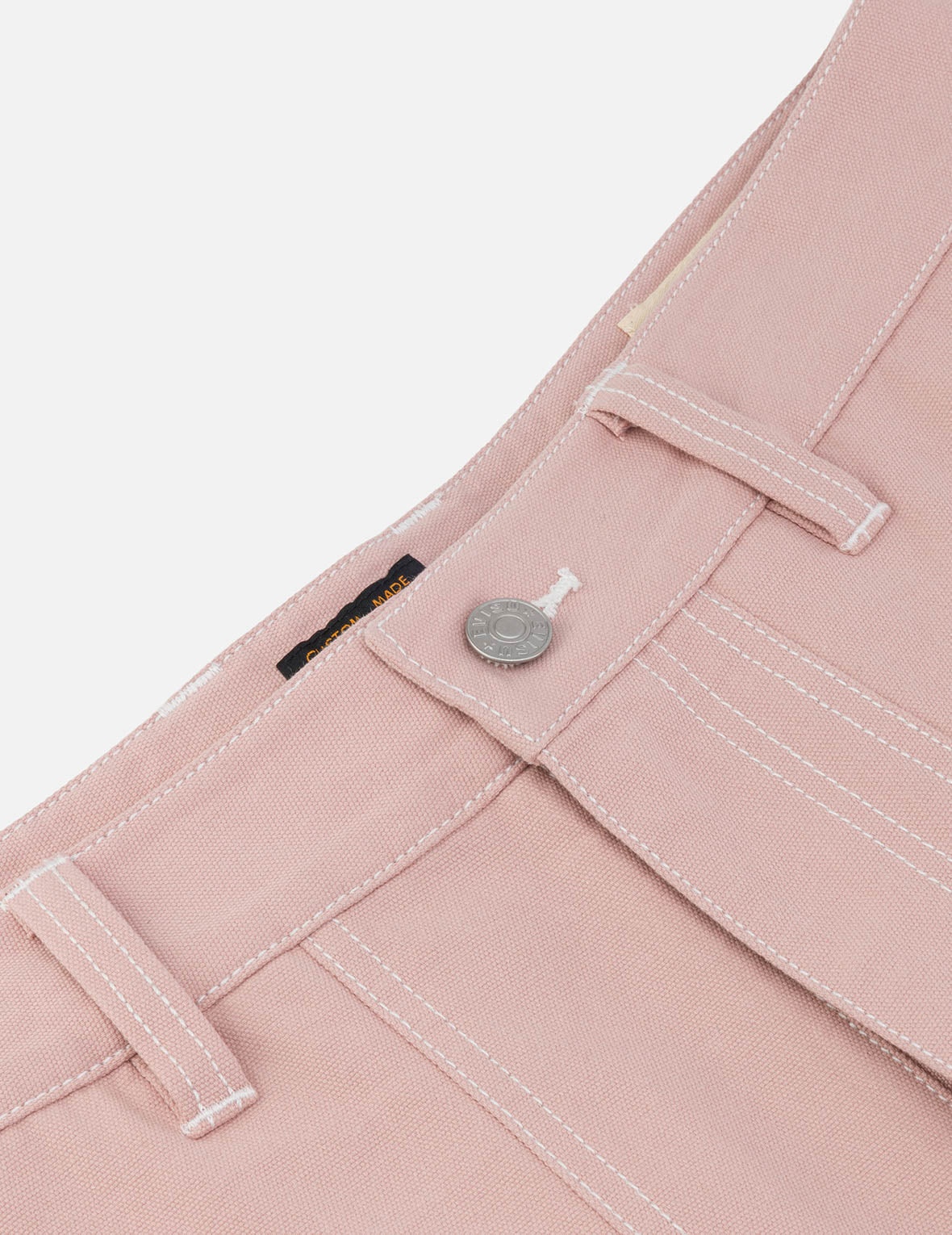 Allover Seagull Print Pocket Oversized Shorts - 7