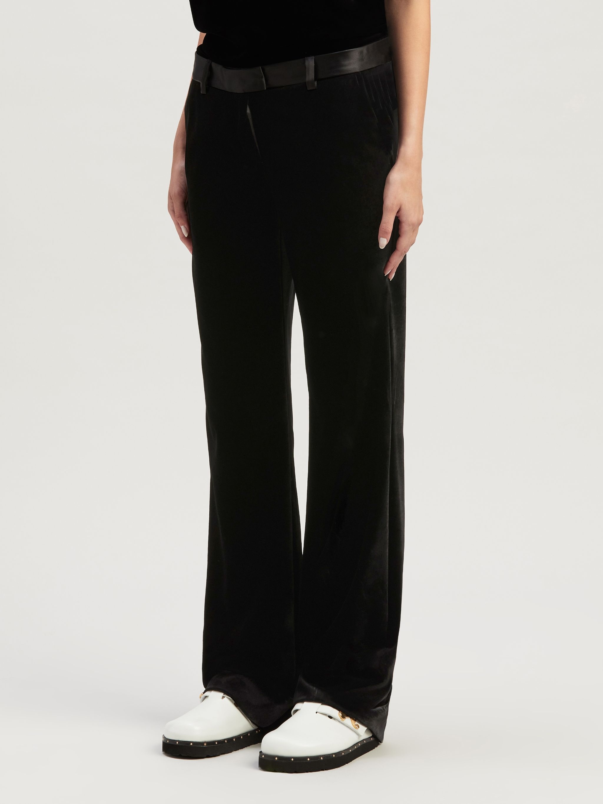 Velvet Suit Pants - 4