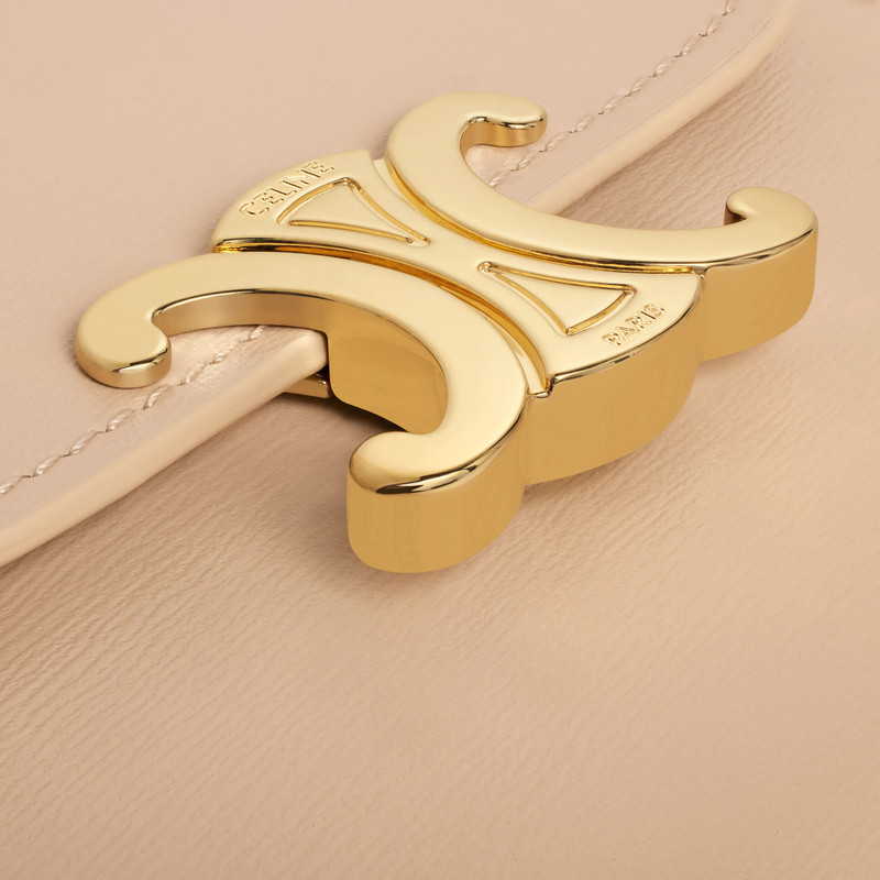 Small Flap Wallet TRIOMPHE in Shiny calfskin 5