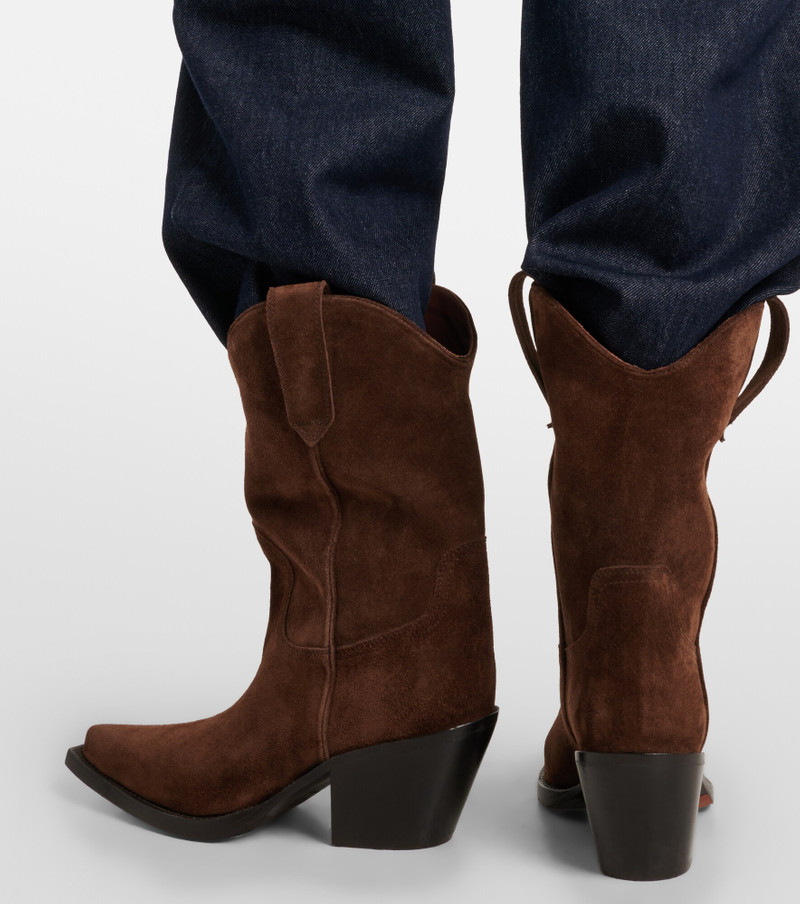 Dakota suede cowboy boots 2