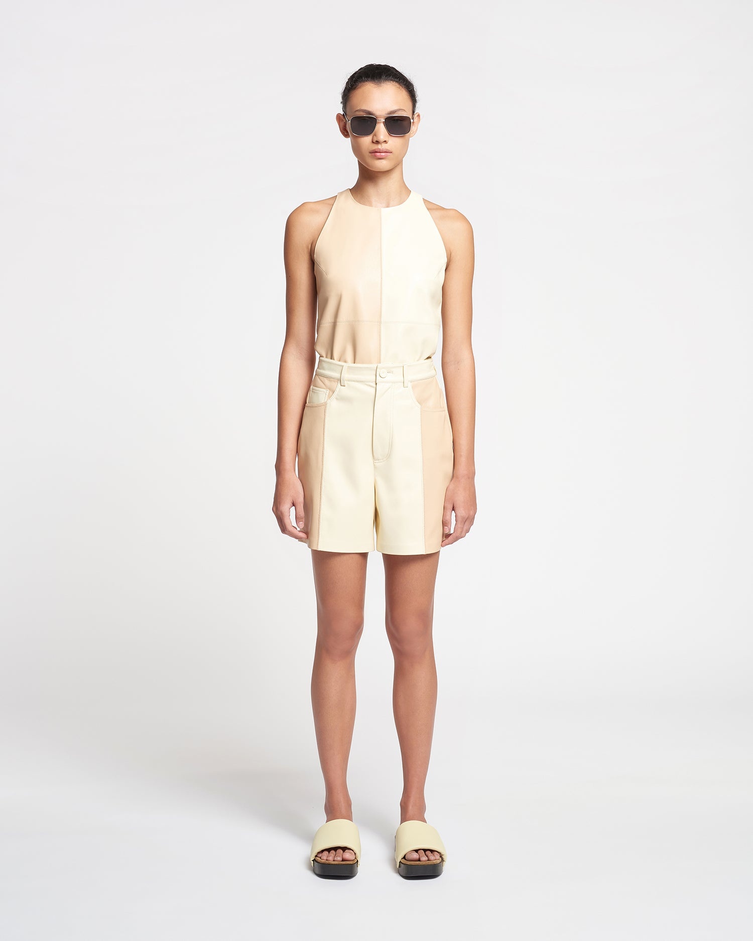 Alt-Leather Shorts - 4