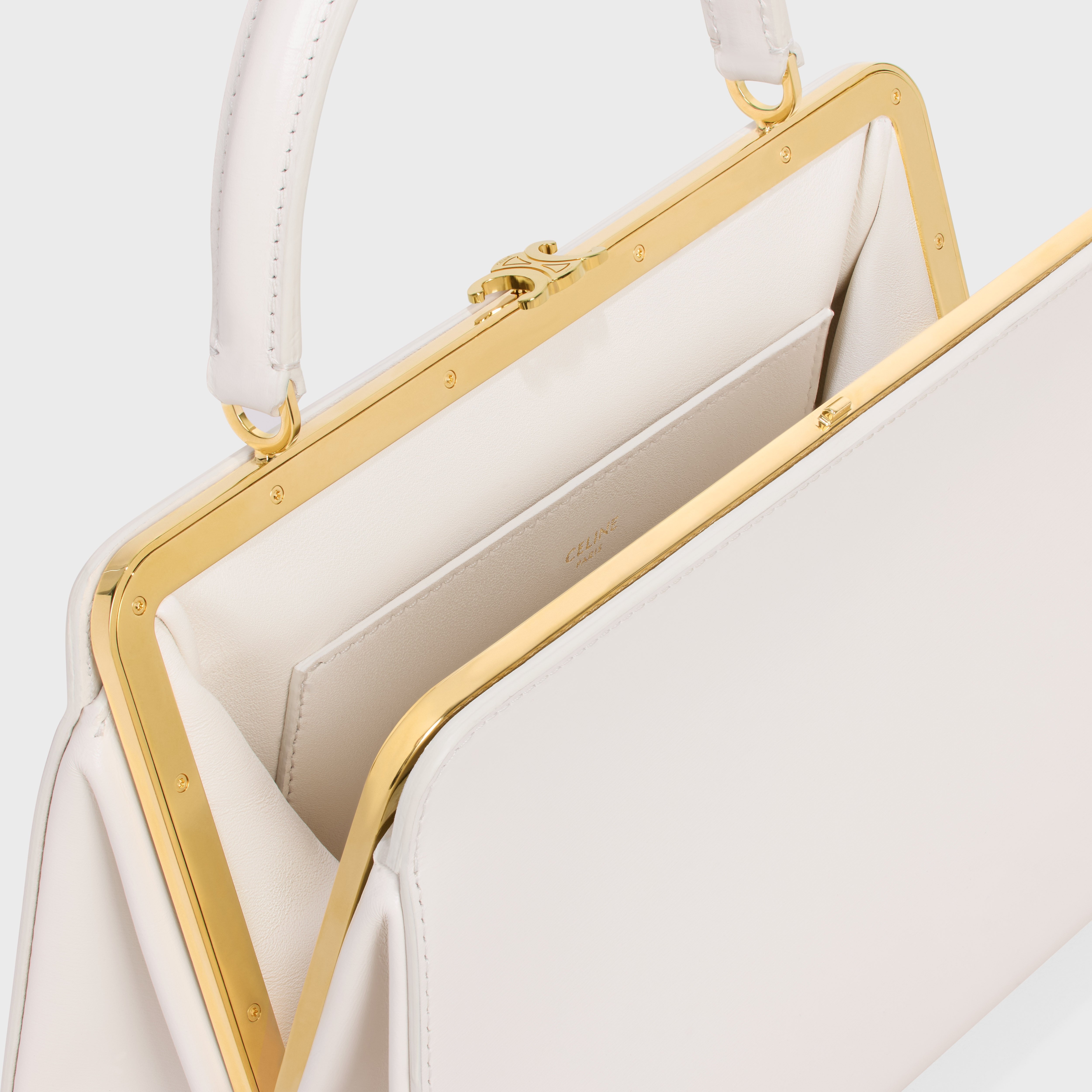MEDIUM CELINE ANTOINETTE IN NATURAL SATINATED CALFSKIN - 4