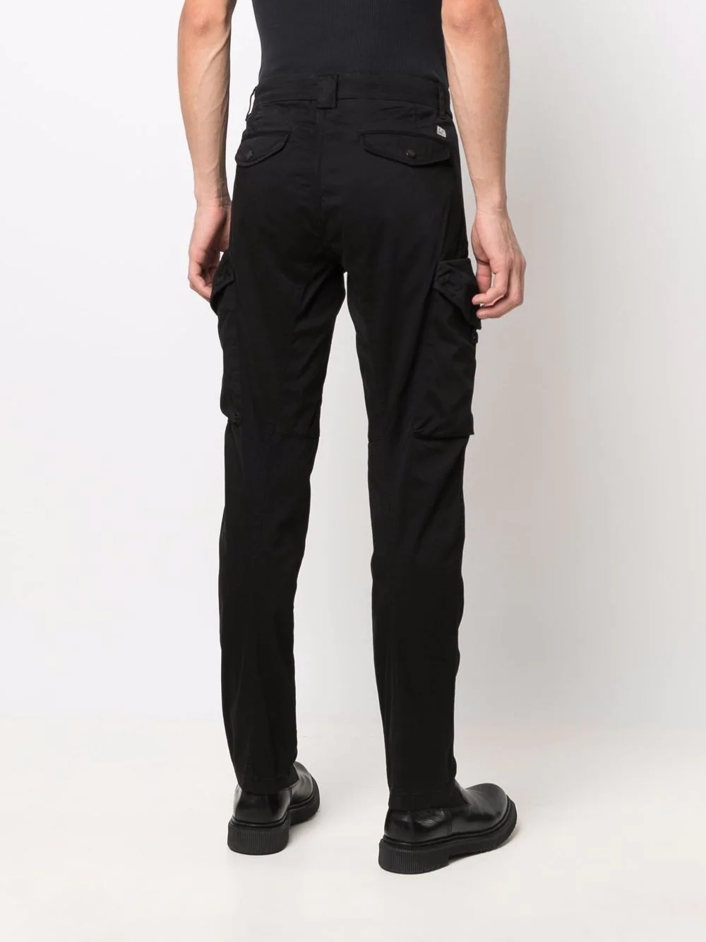 lens detail cargo trousers - 4