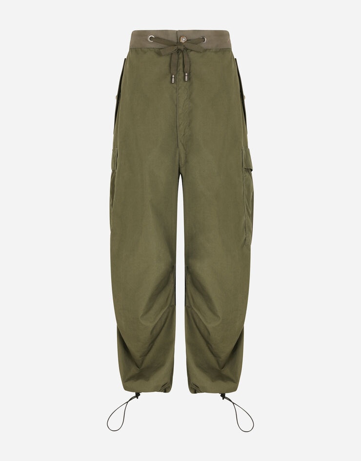 Cotton cargo pants - 3