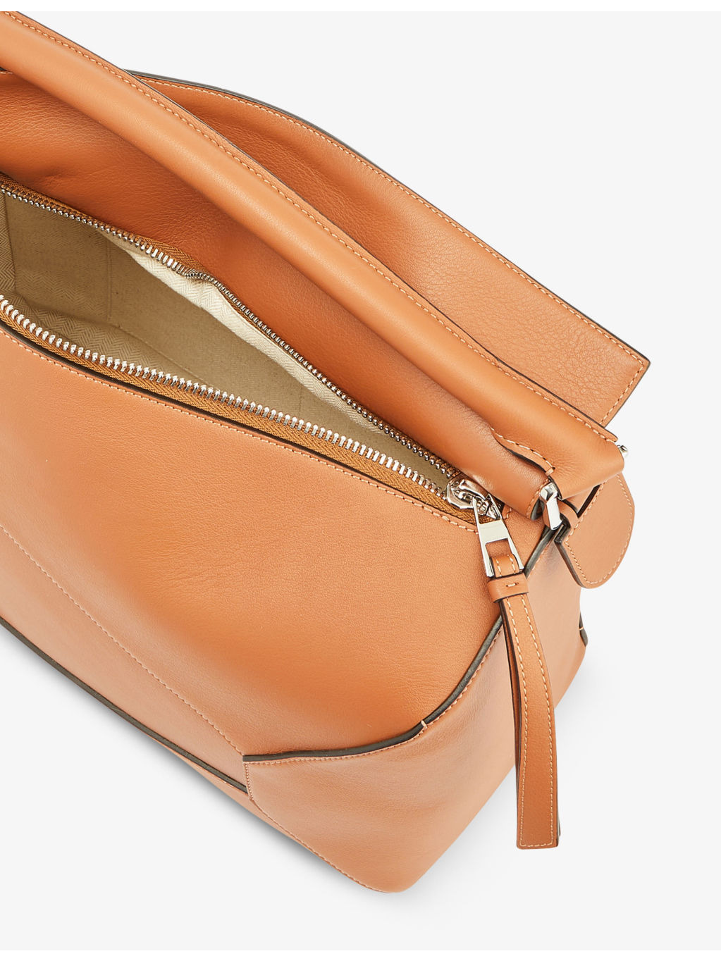Puzzle Edge large leather cross-body bag - 4