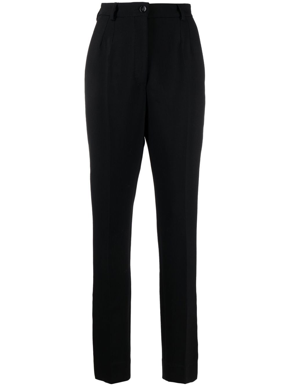 high-rise tapered trousers - 1