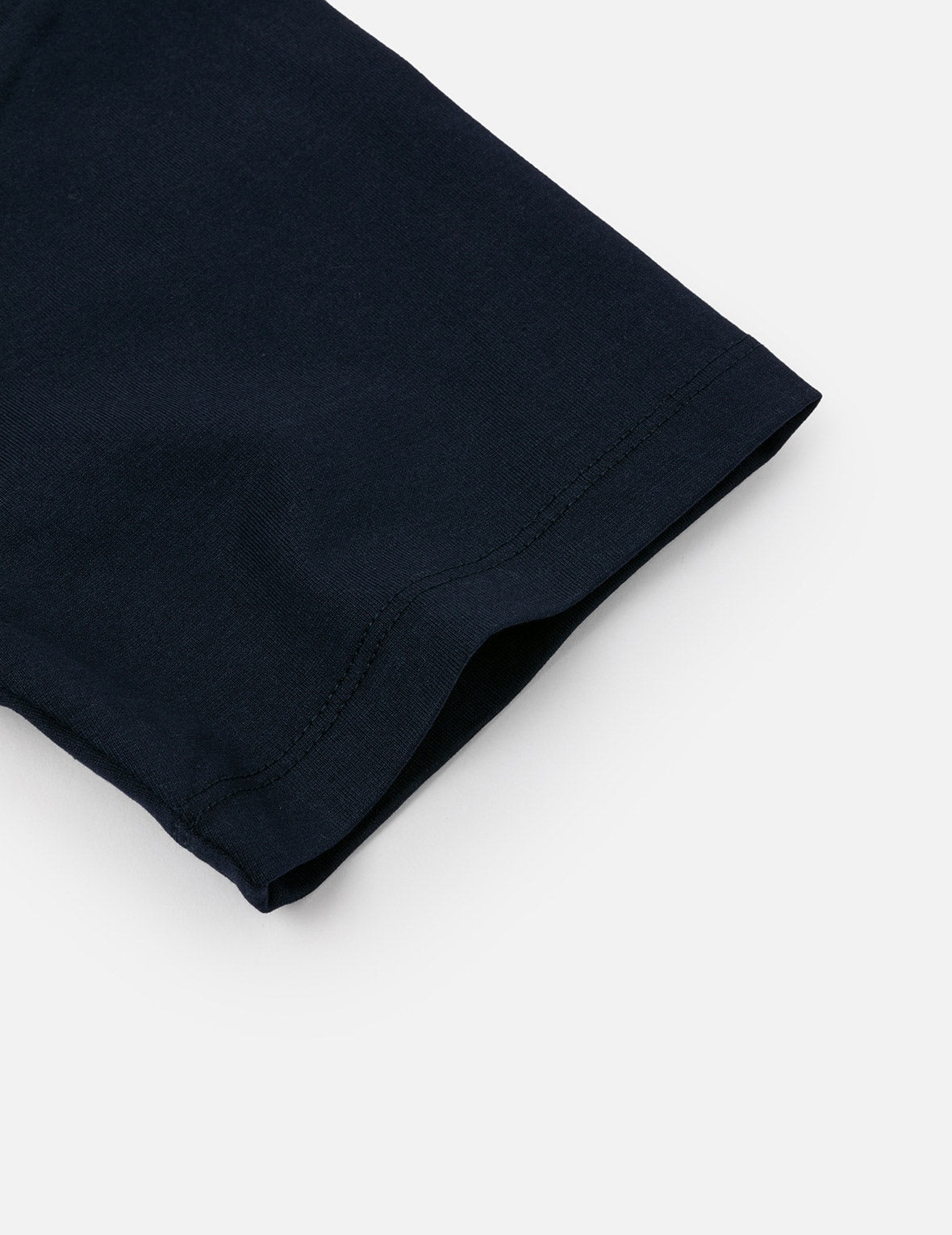Nautical Theme Embroidery and Print Cropped Horn-sleeve T-Shirt - 8