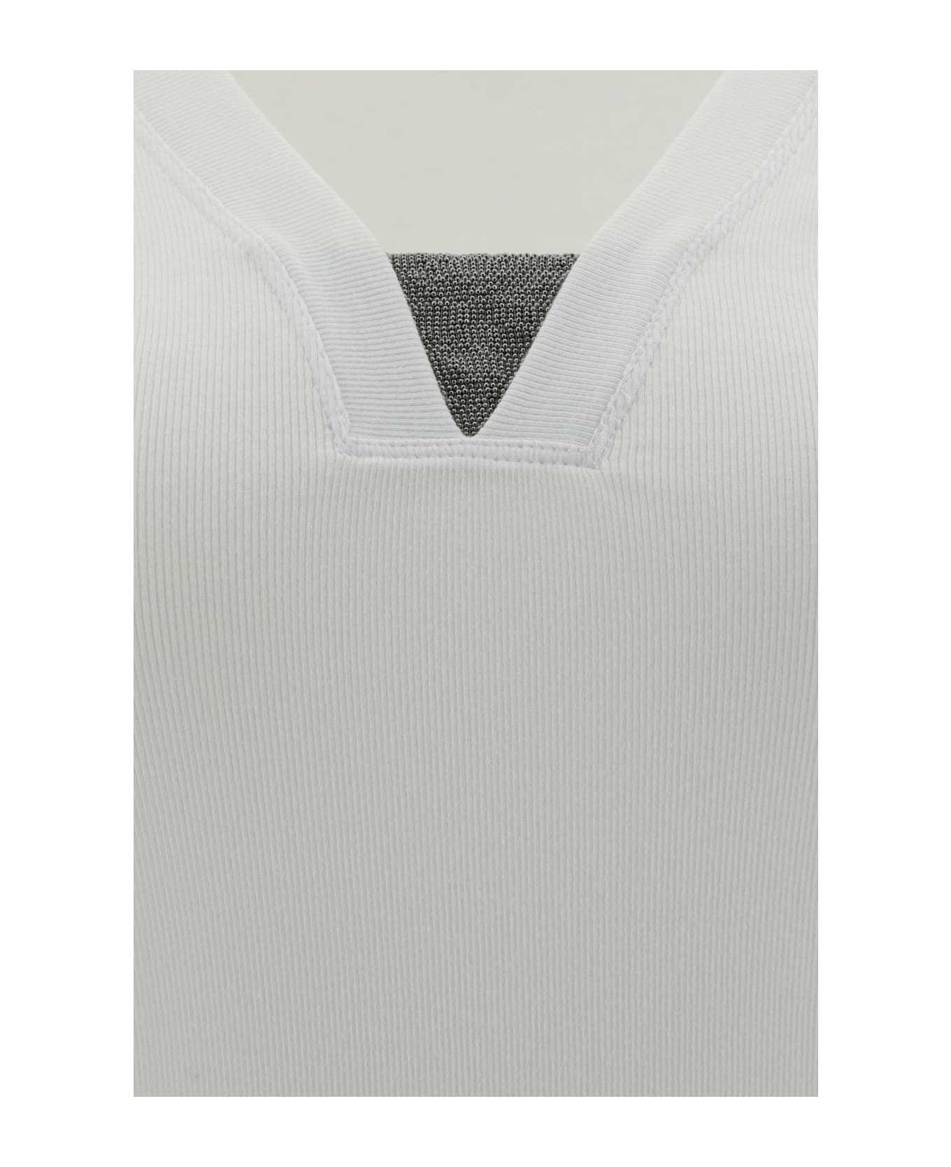 Front Insert Detailed Slim Fit Top - 3
